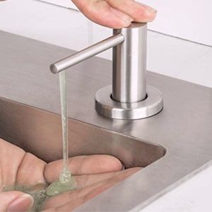 SOAP DISPENSER STAINLESS STEEL FOR KITCHEN SINK